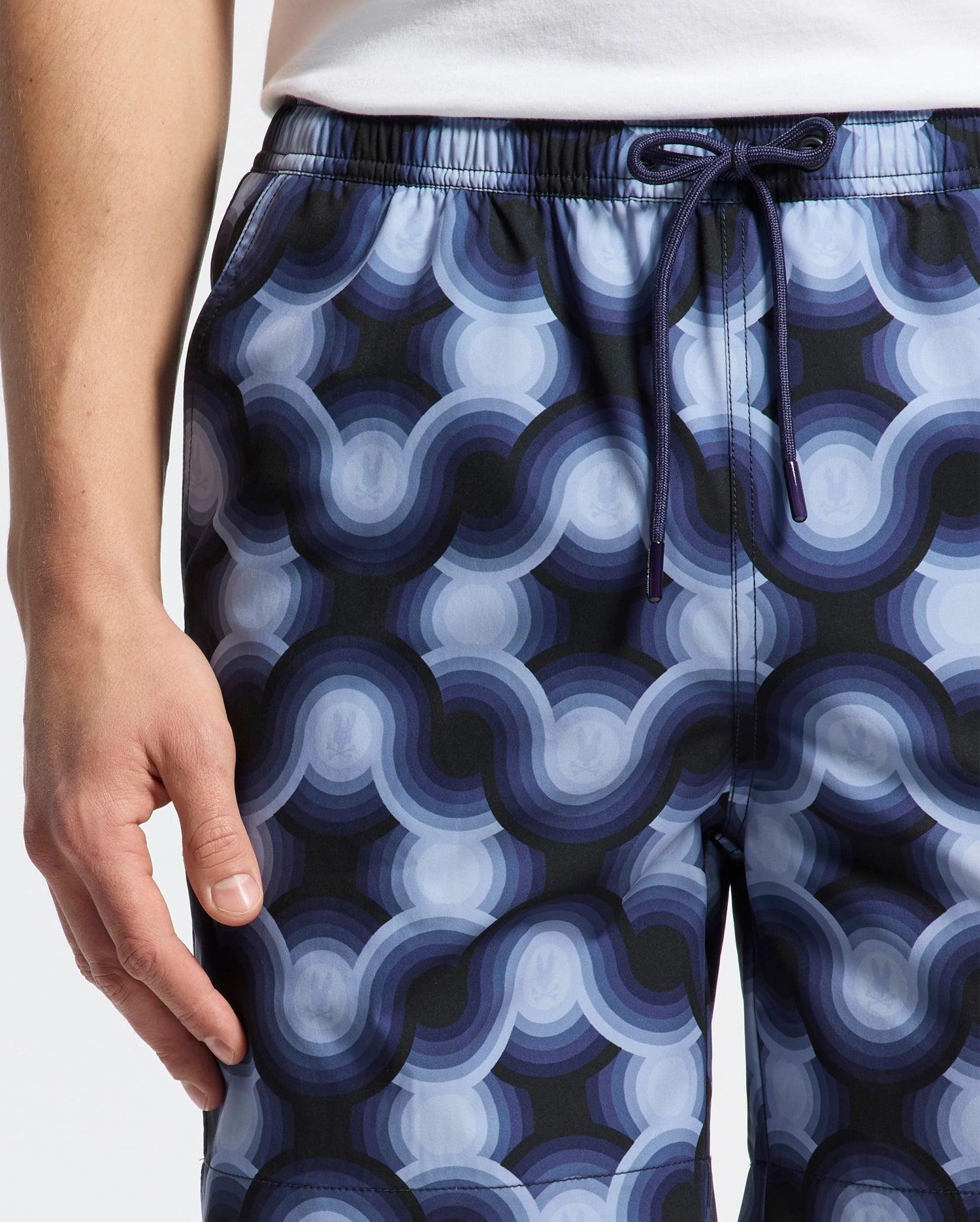 Men's Paros Printed Swim Trunk 419 EVENING BLUE / M Product Image
