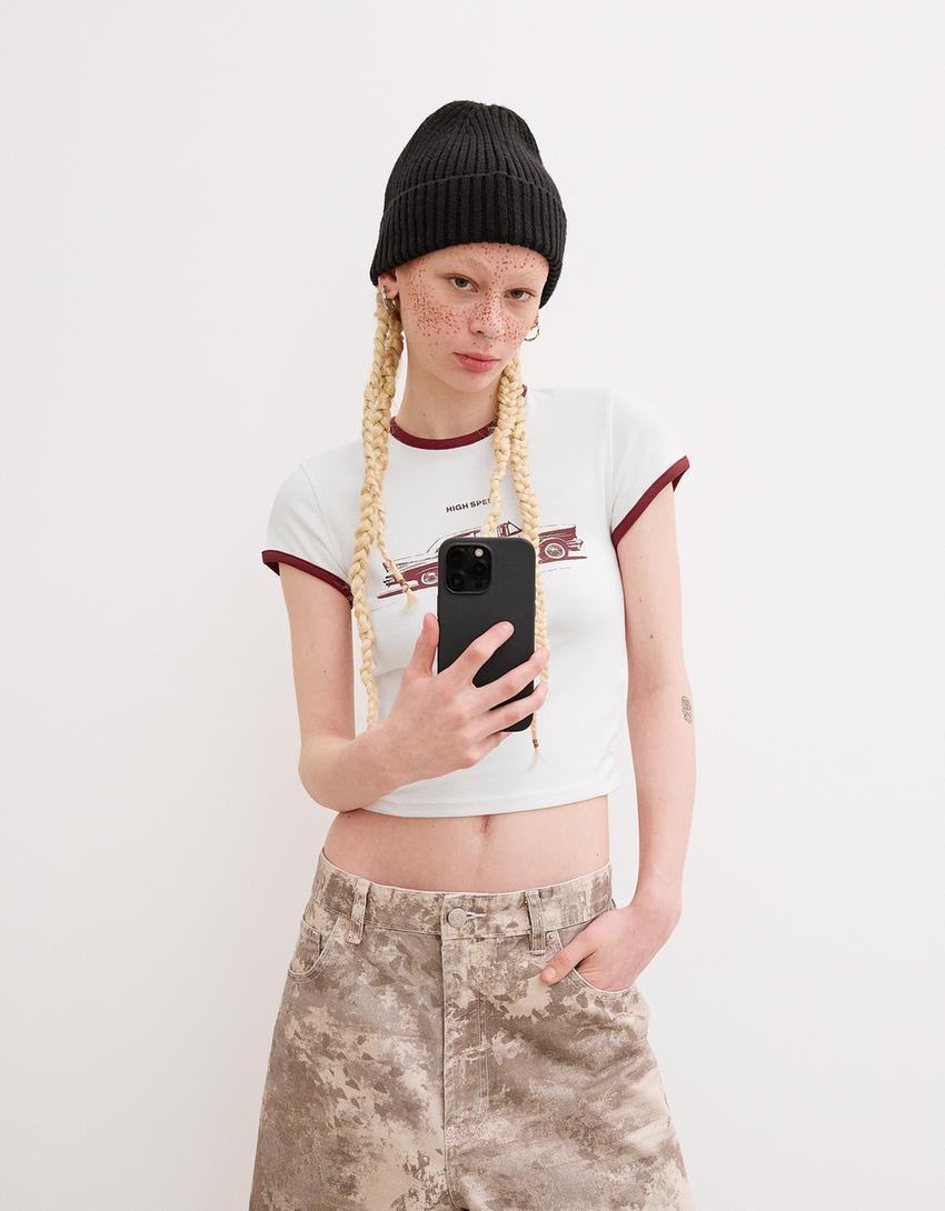 Short sleeve T-shirt with print Product Image