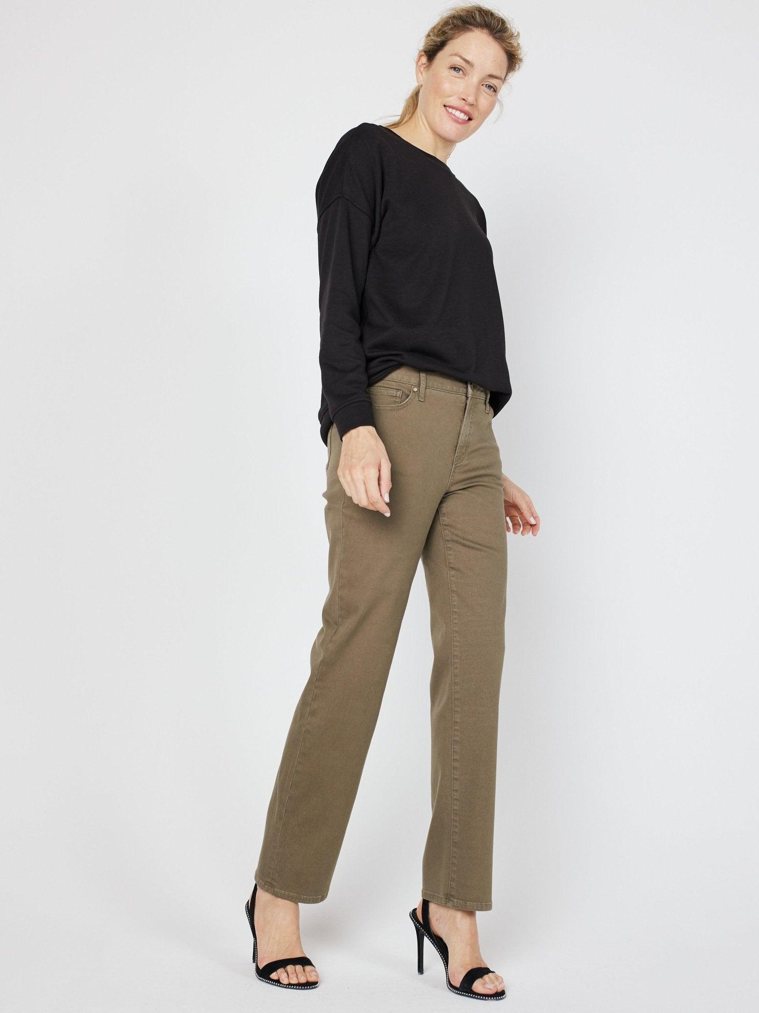 Westport Signature 5 Pocket Colored Denim Straight Leg Jean Product Image