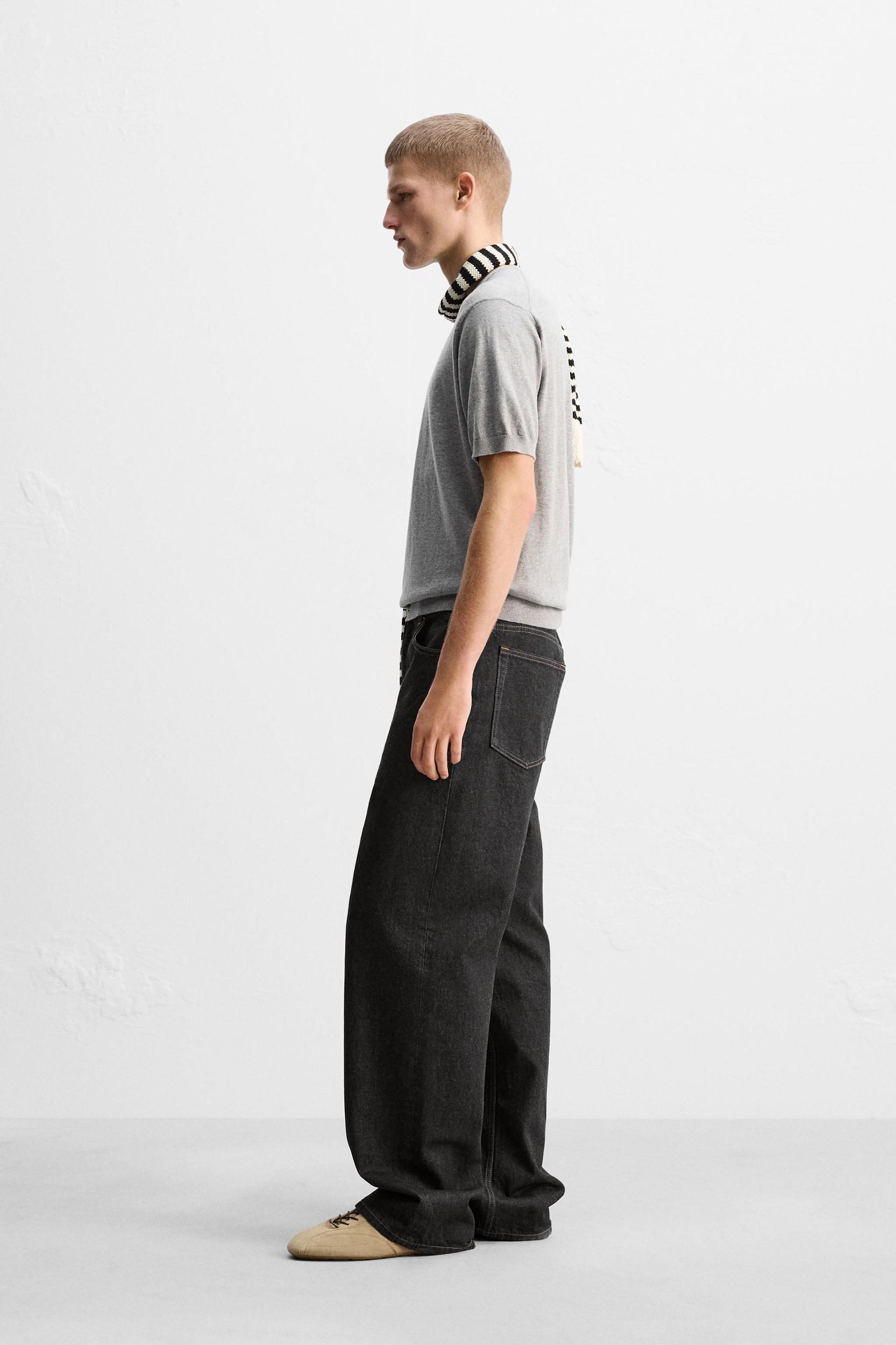 LIMITED EDITION COTTON BLEND KNIT T-SHIRT Product Image