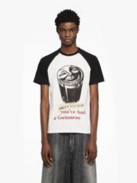 JW ANDERSON X GUINNESS - PRINTED T-SHIRT in white | JW Anderson US  Product Image