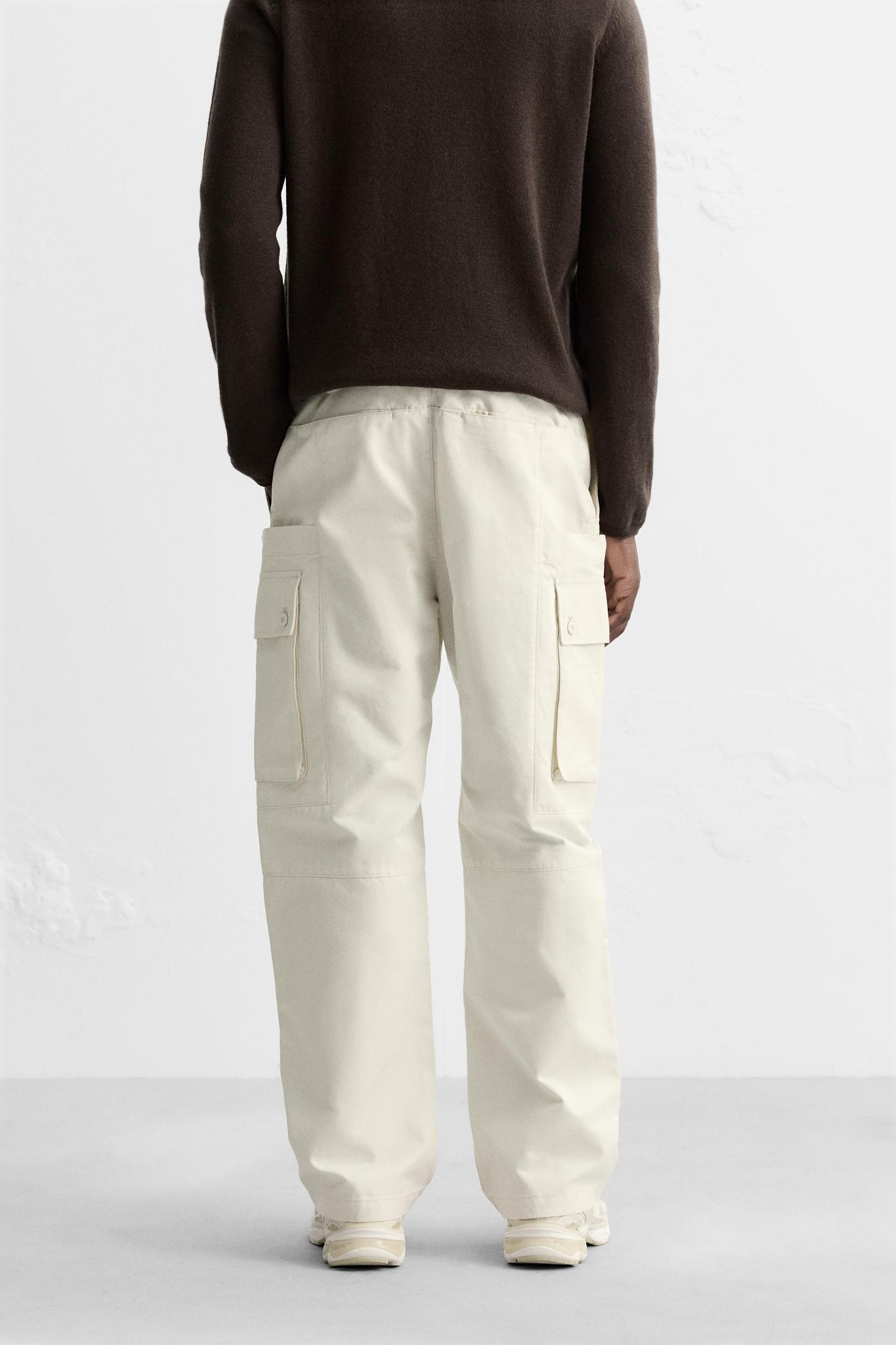 CANVAS CARGO PANTS Product Image