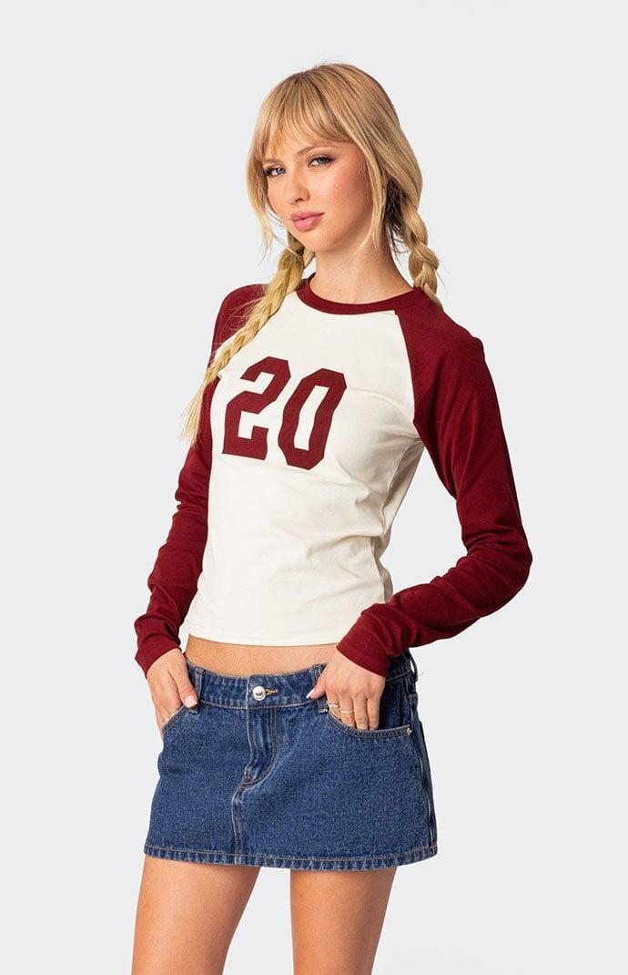 Edikted Women's Feeling 20 Long Sleeve T-Shirt Product Image