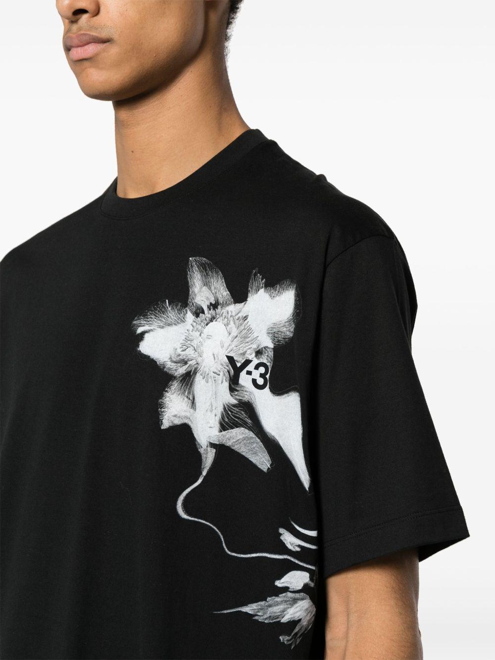 graphic-print cotton T-shirt Product Image