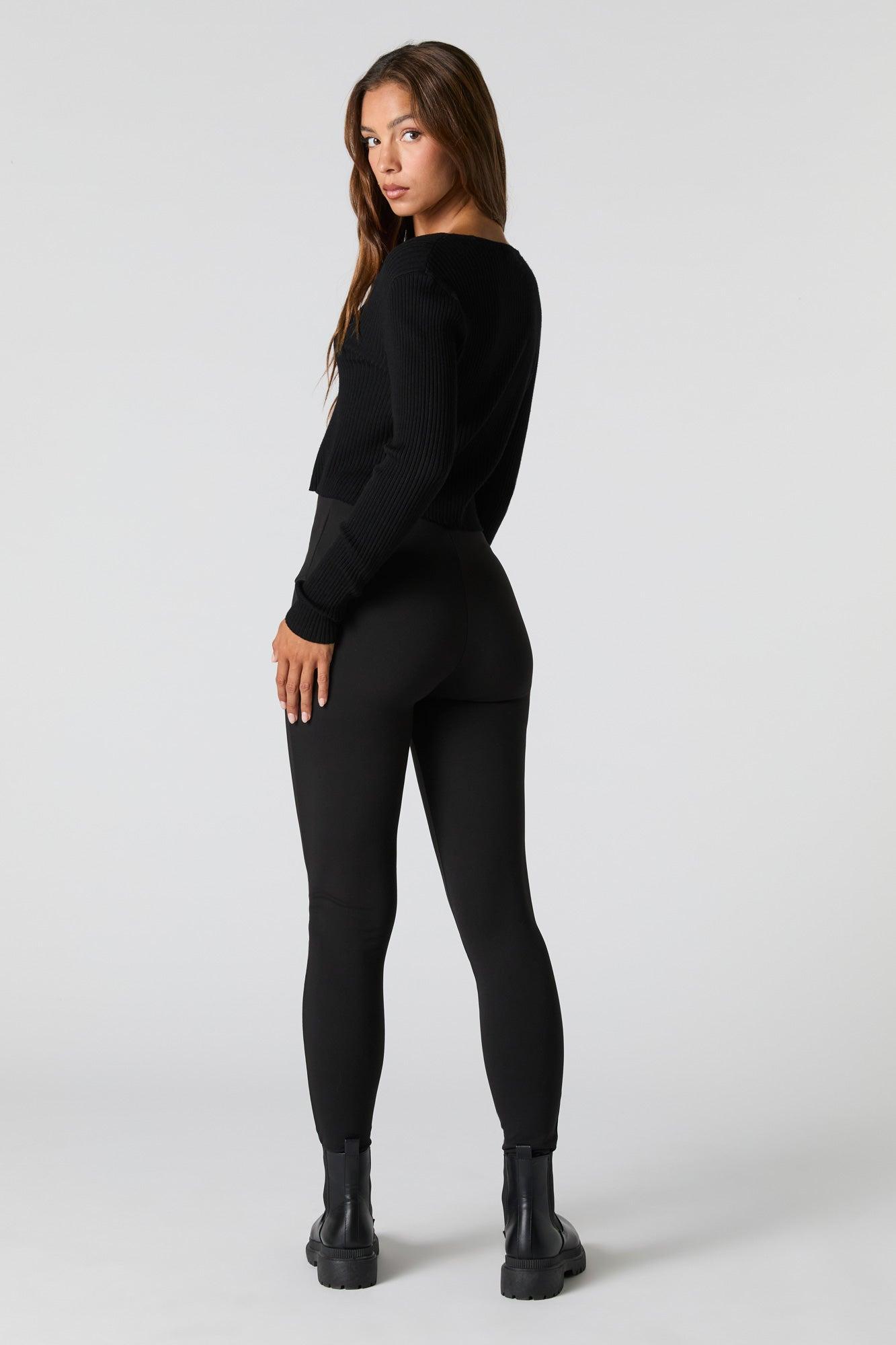 Utility Button Soft Legging Female Product Image