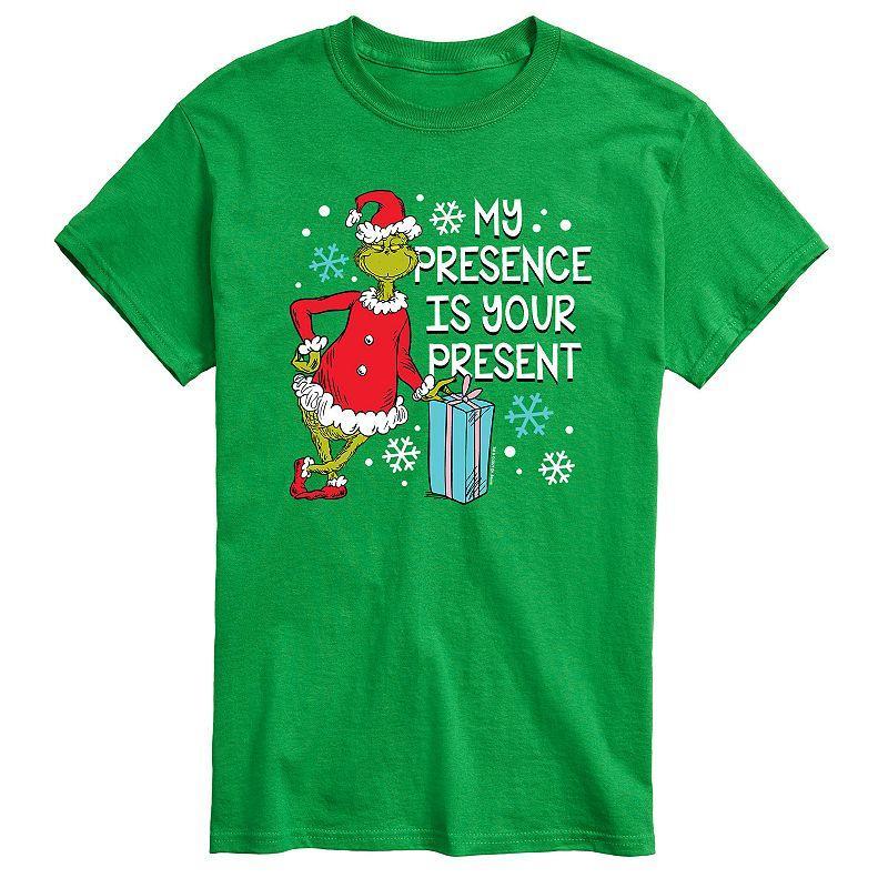 Big & Tall My Presence The Is Your Present Graphic Tee, Men's, Size: Large Tall, Black Product Image