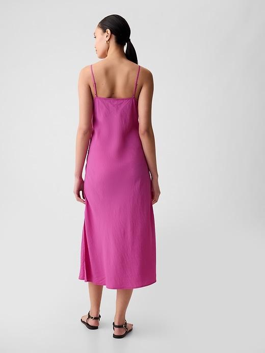 Satin Midi Dress Product Image