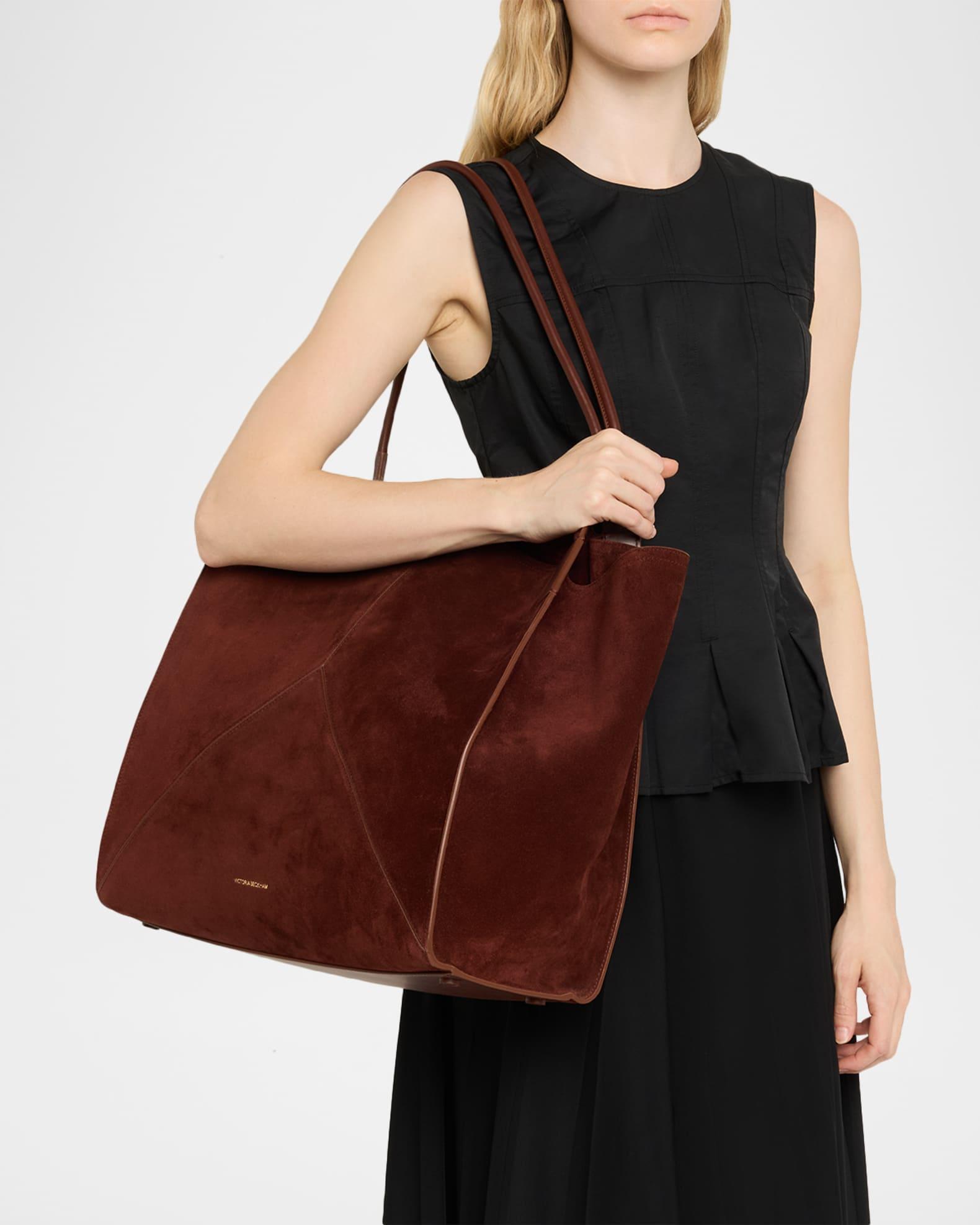 Victoria Suede Tote Bag Product Image