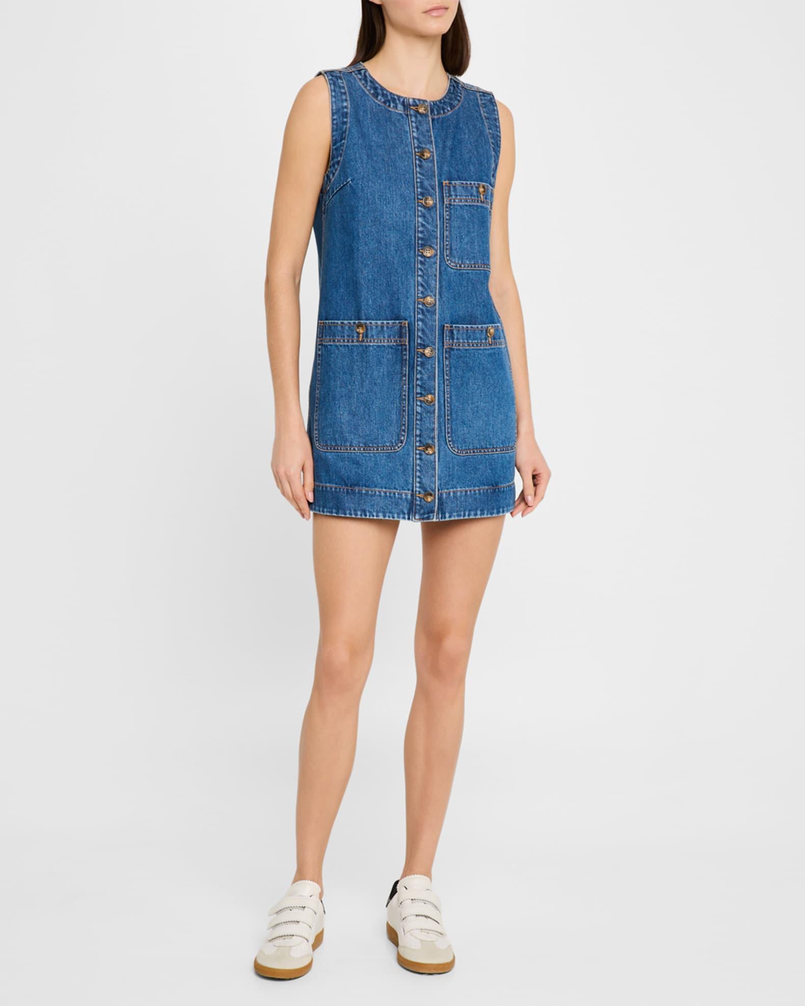 Oakley Denim Shift Dress Product Image
