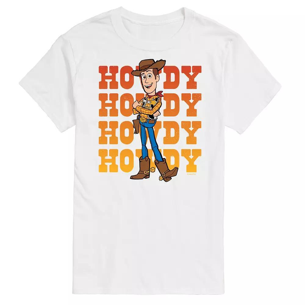 Disney / Pixars Toy Story Big & Tall Woody Howdy Graphic Tee, Mens Product Image