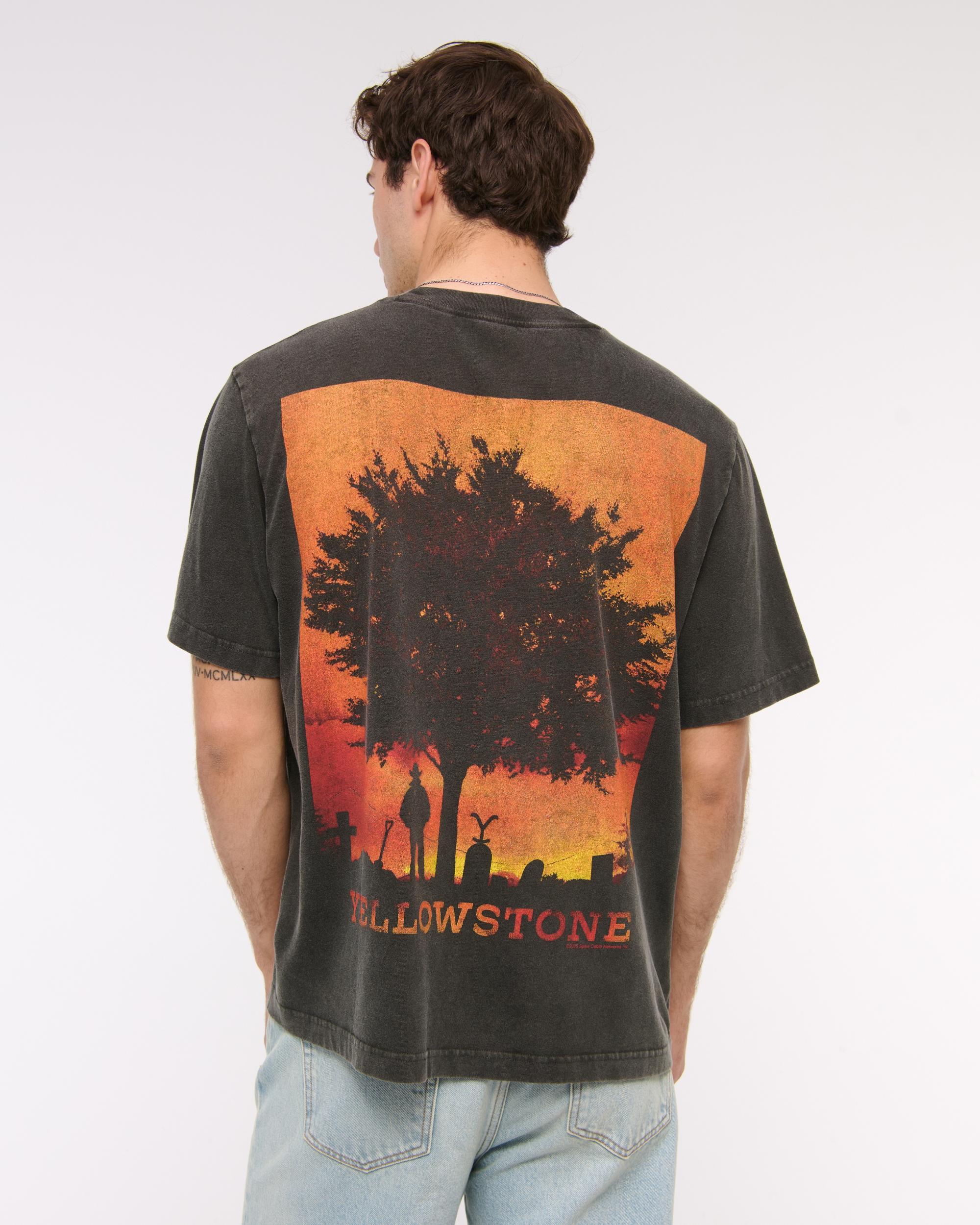 Yellowstone Vintage-Inspired Graphic Tee Product Image