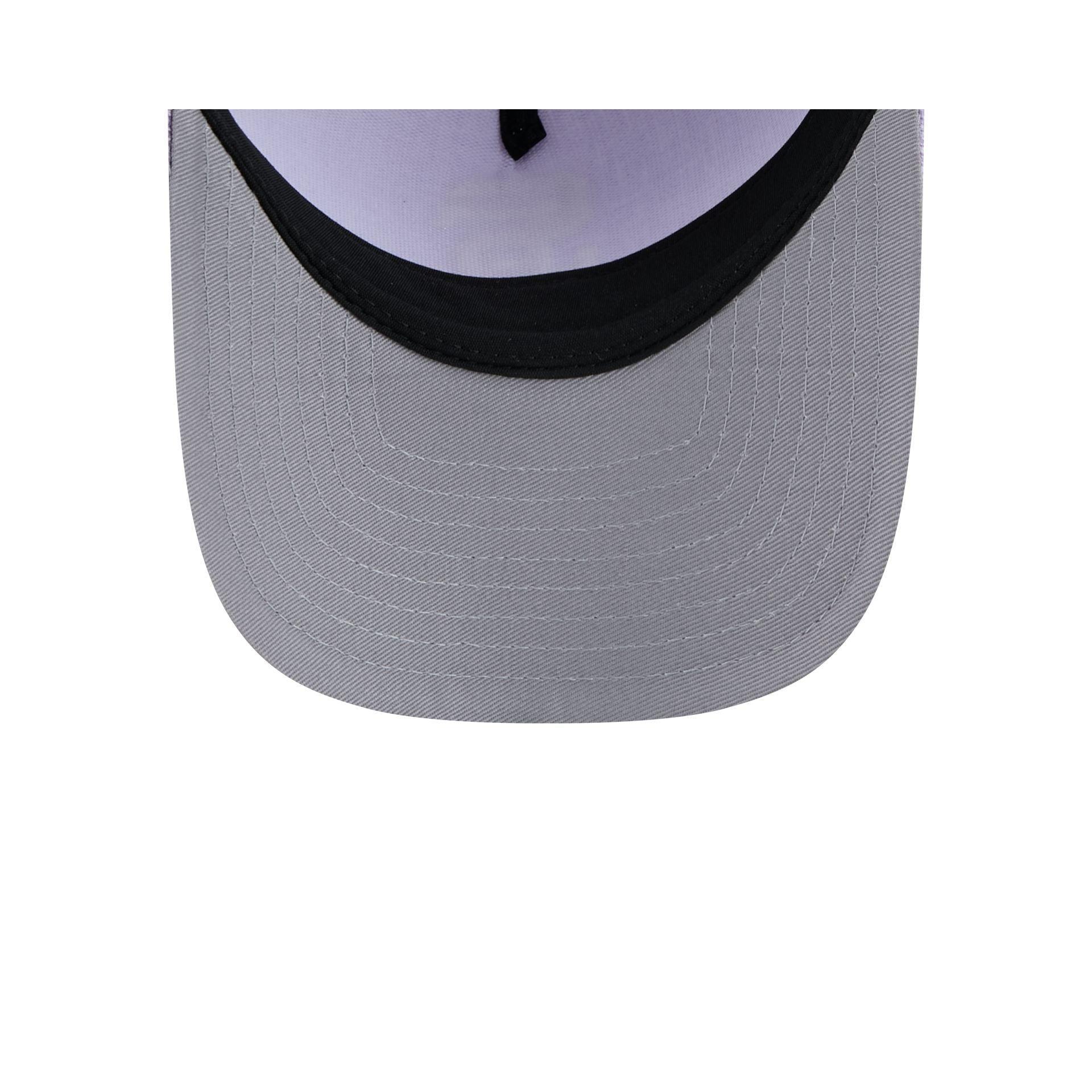 San Francisco Giants Cotton Weave Purple 9FORTY M-Crown A-Frame Snapback Hat Male Product Image