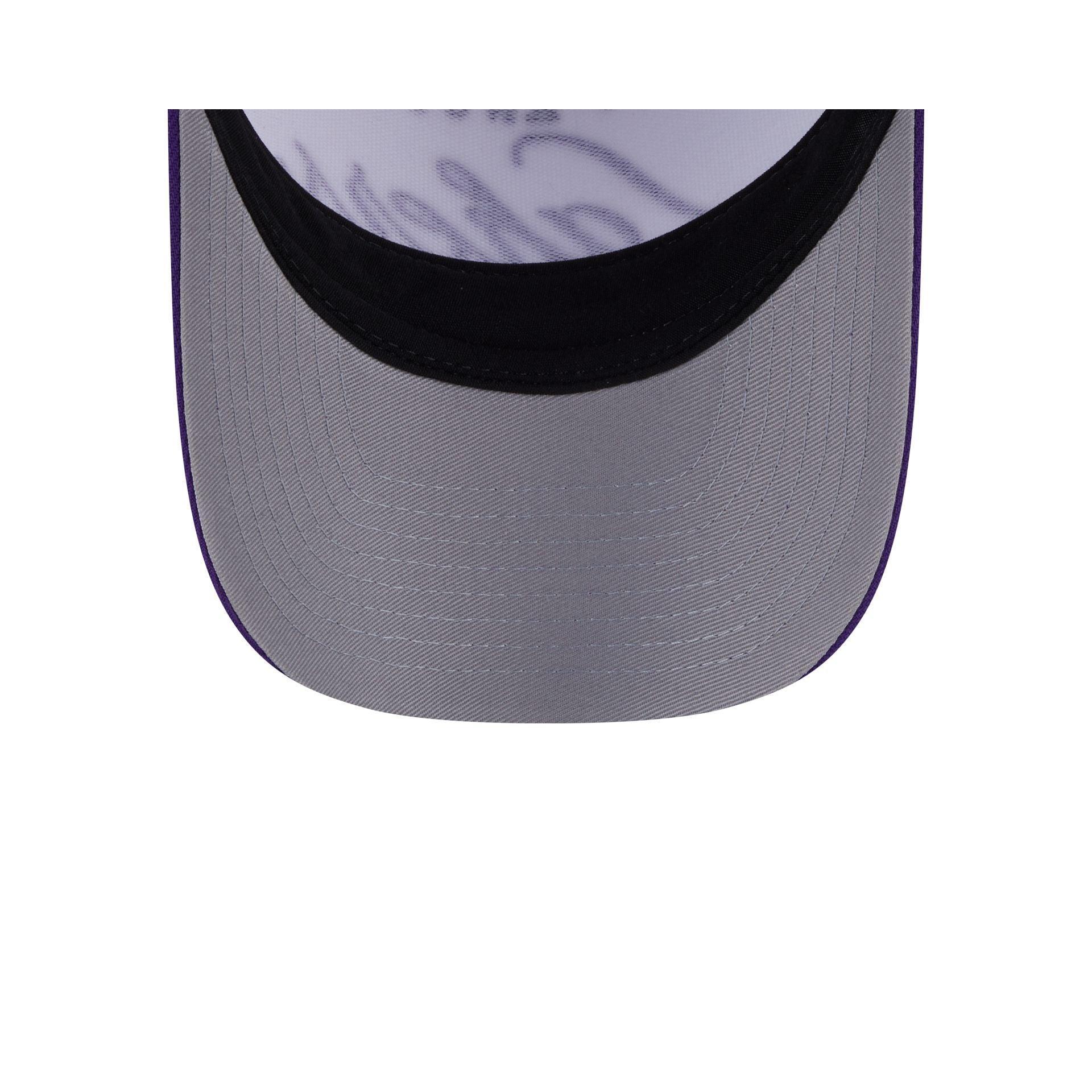 Los Angeles Lakers 2025 Draft 9FORTY M-Crown A-Frame Snapback Hat Male Product Image