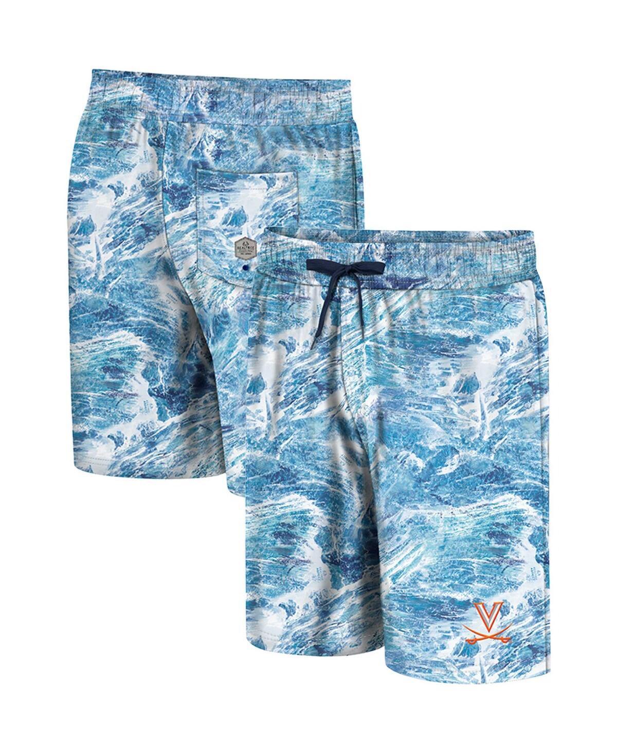 Men's Colosseum Blue UCLA Bruins Realtree Aspect Ohana Swim Shorts, Size: Medium Product Image