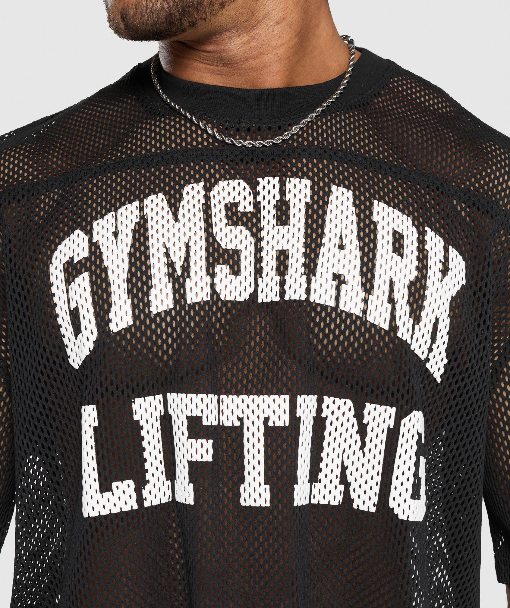 Mesh Oversized T-Shirt Product Image