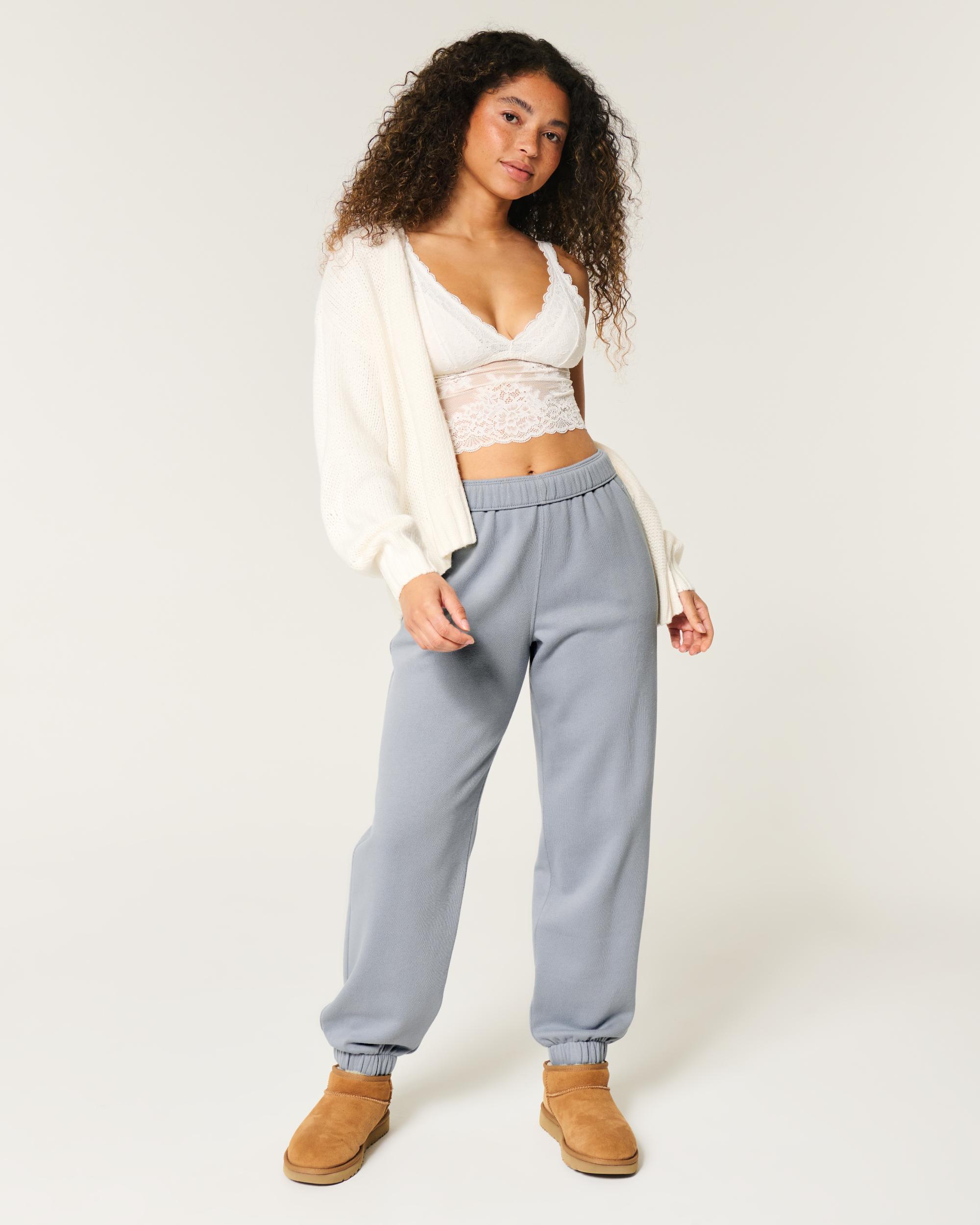 Hollister Feel Good Fleece Dad Joggers Product Image
