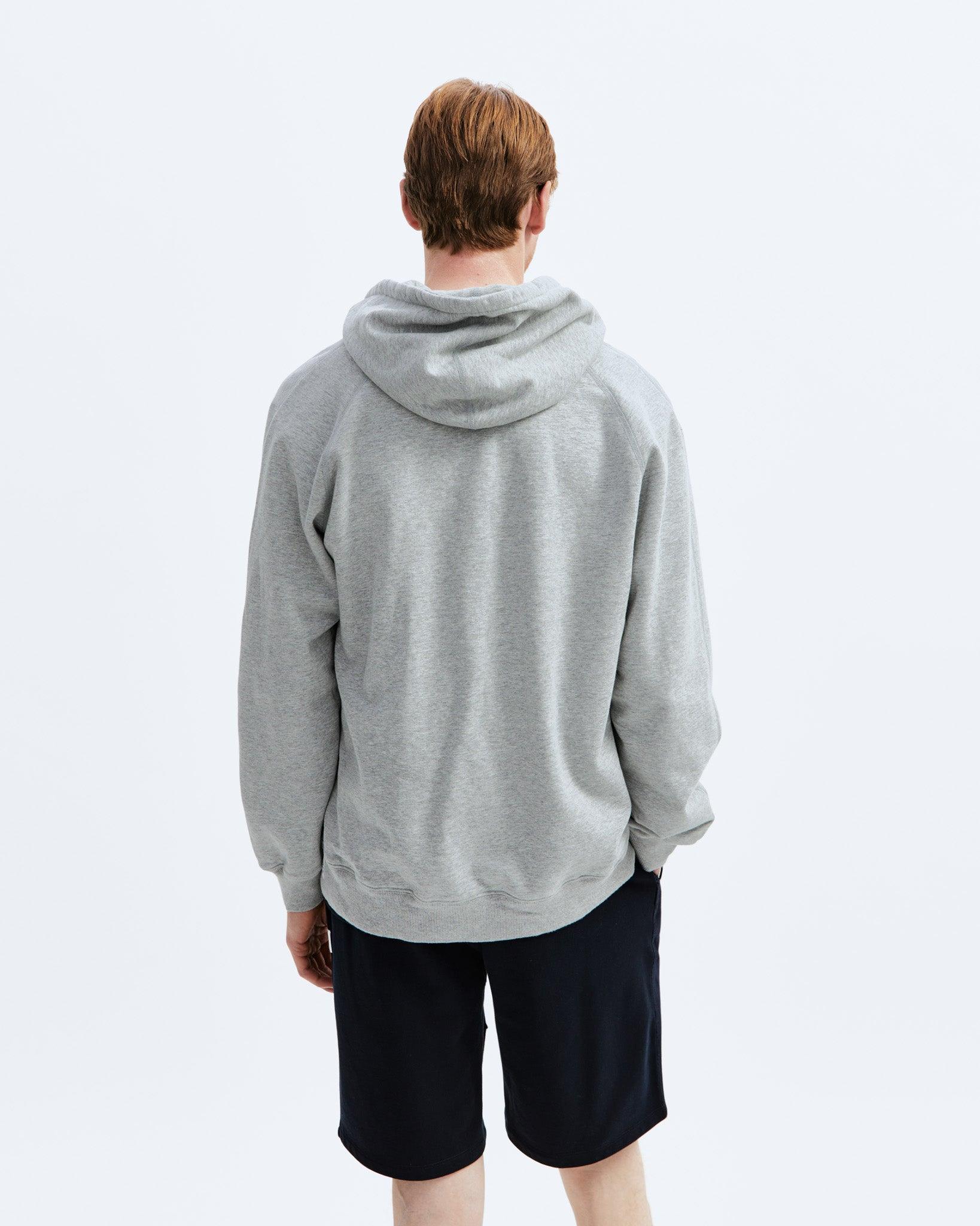 Midweight Terry Classic Full Zip Hoodie - Vault Male Product Image