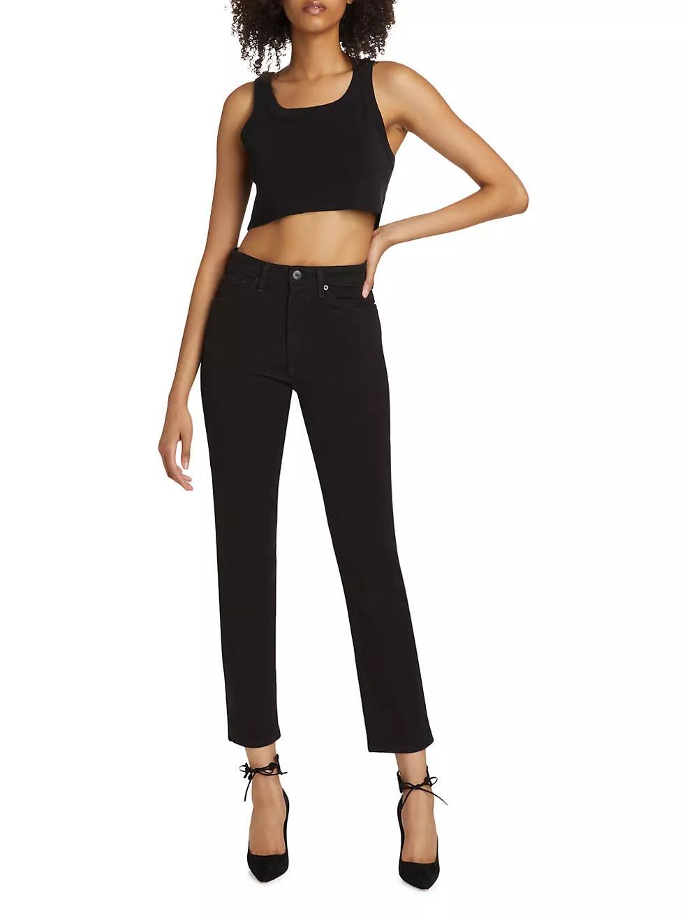 Claudia Slim Cropped Jeans Product Image