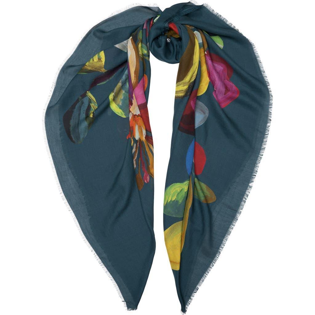 Elizabetta Catrina - Large Modal Cashmere Scarf for Women in Moss Green at Nordstrom Product Image