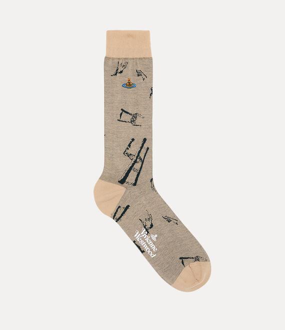 Deer Chair Sock Product Image