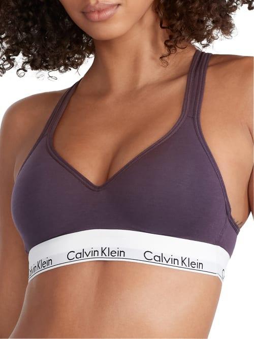 Calvin Klein Modern Cotton Padded Bralette QF1654, Women's, Size: Large, Black Product Image