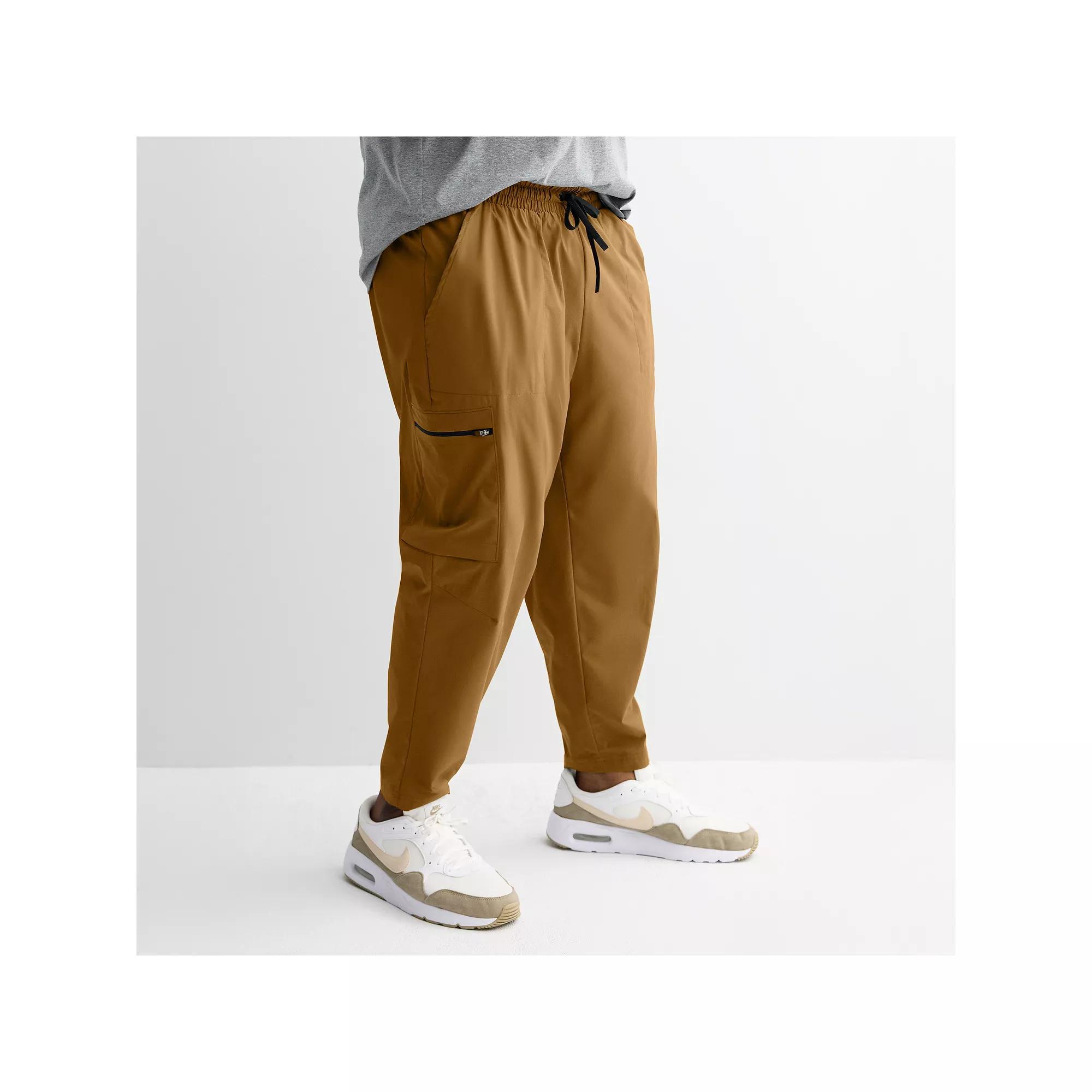 Big & Tall Tek Gear Midweight Woven Cargo Pants, Men's, Size: Medium Tall, English Brown Product Image