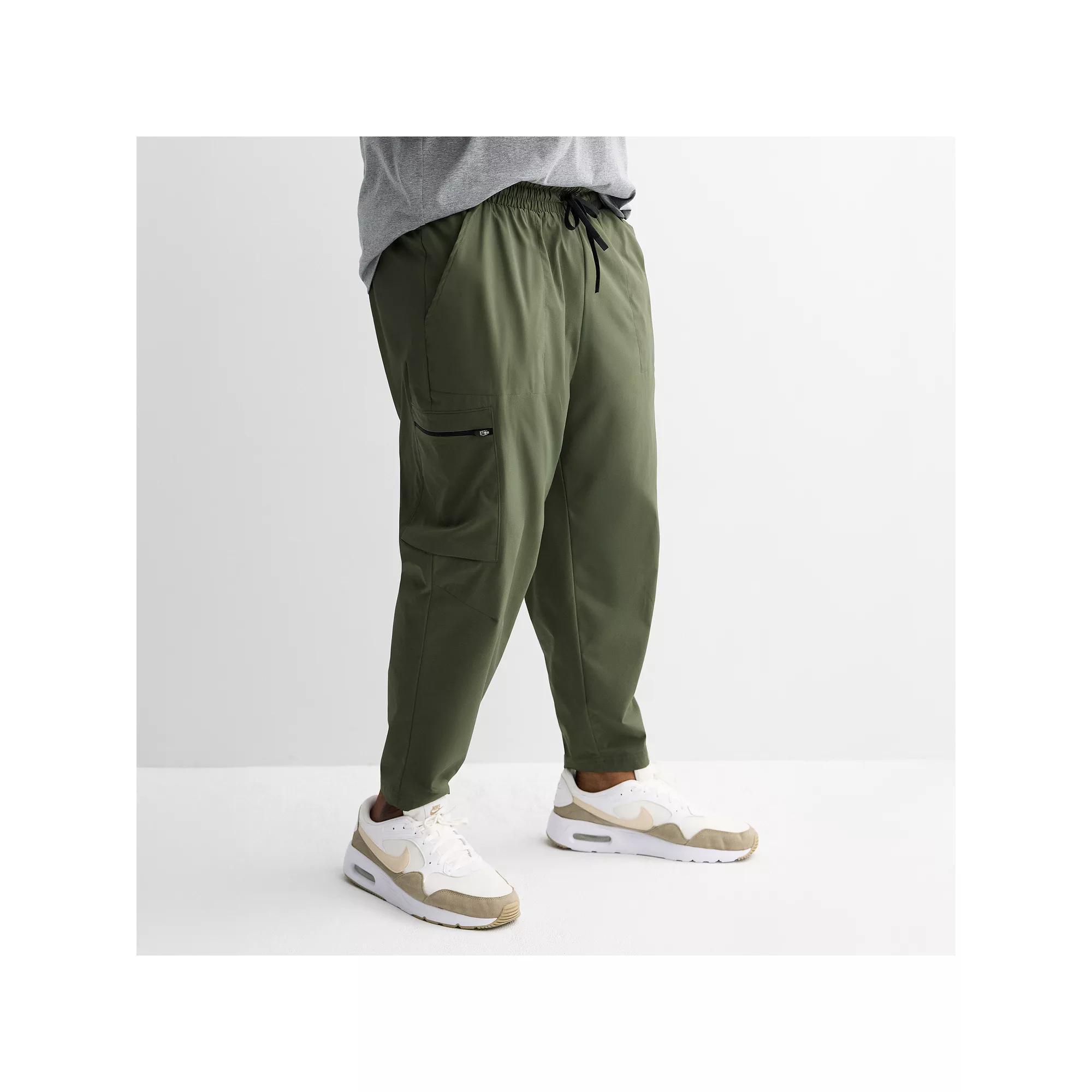 Big & Tall Tek Gear Midweight Woven Cargo Pants, Men's, Size: Medium Tall, English Brown Product Image