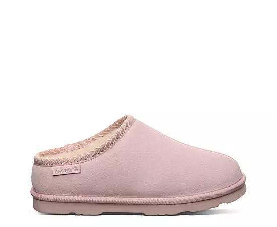 Bearpaw Tabitha Women's Suede Slippers, Size: 12, Pink Skin Product Image
