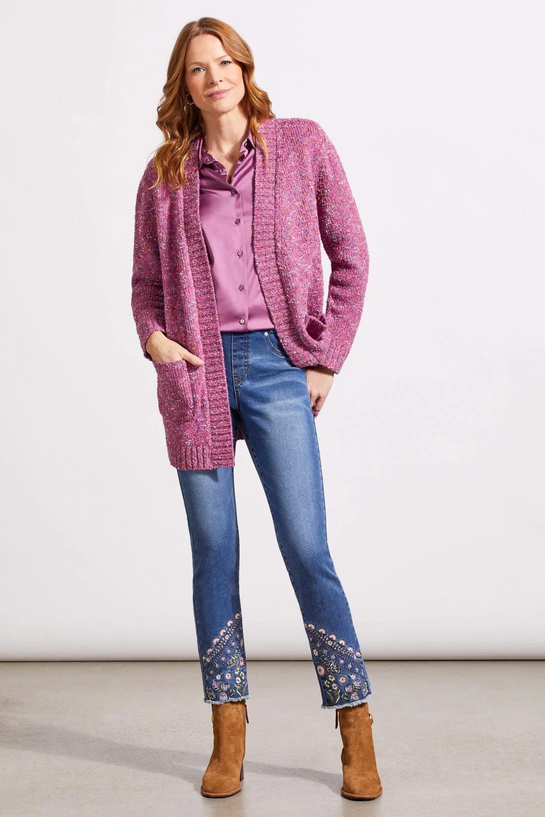 Audrey Embroidered Jeans Product Image
