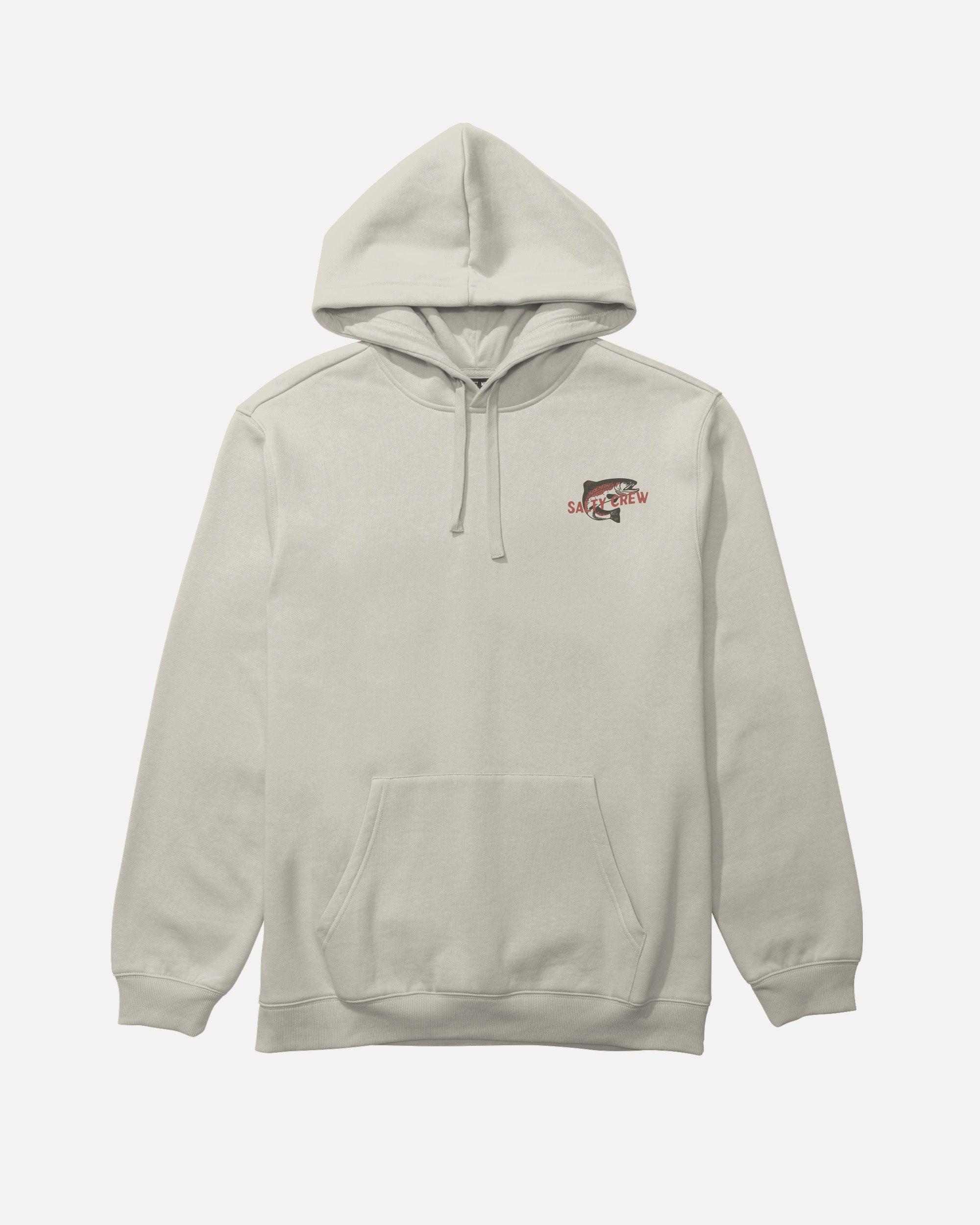 Nature Vibes Fleece Hoodie - Bone Male Product Image