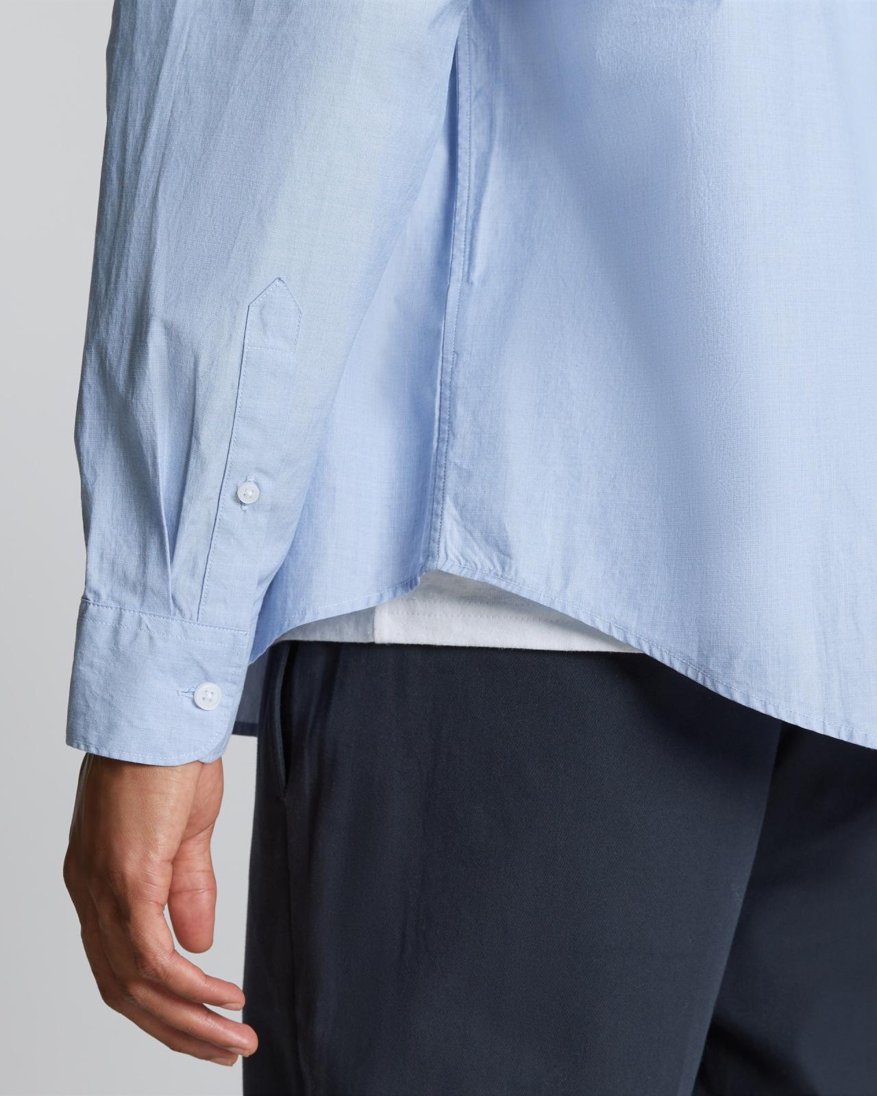 The Relaxed Poplin Shirt Product Image