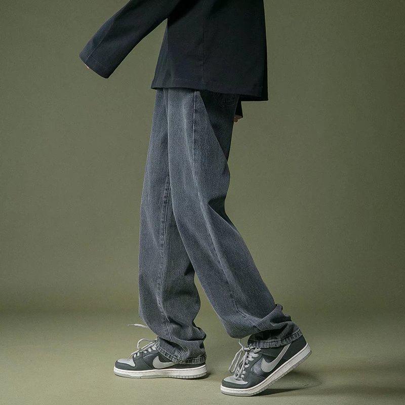 High Waist Wide Leg Jeans Product Image
