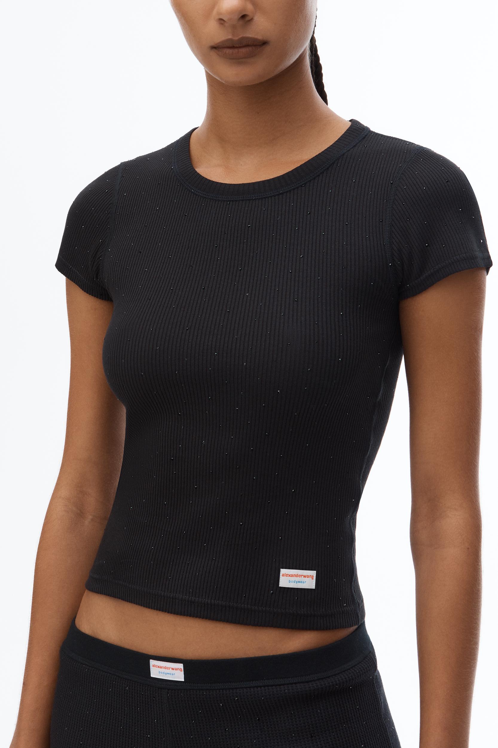 Crysal Hotfix Cami Dress In Waffle Knit Product Image