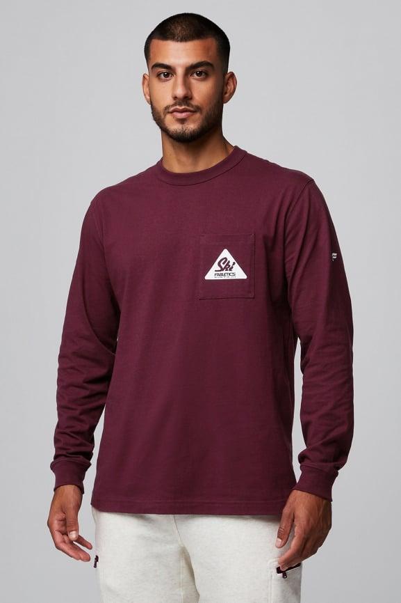 The R&R Long Sleeve Pocket Tee Product Image