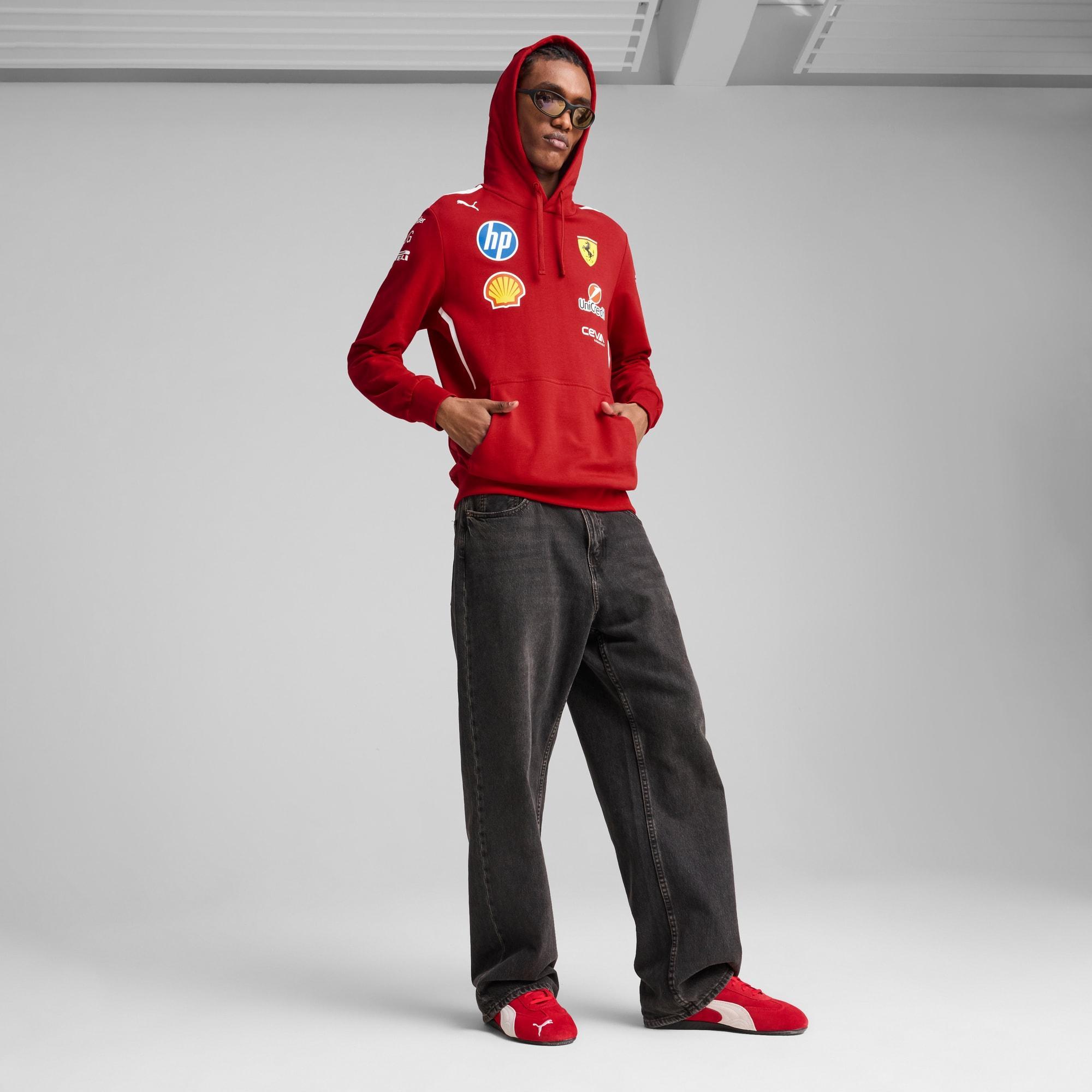 Scuderia Ferrari 2025 Team Men's Hoodie Product Image