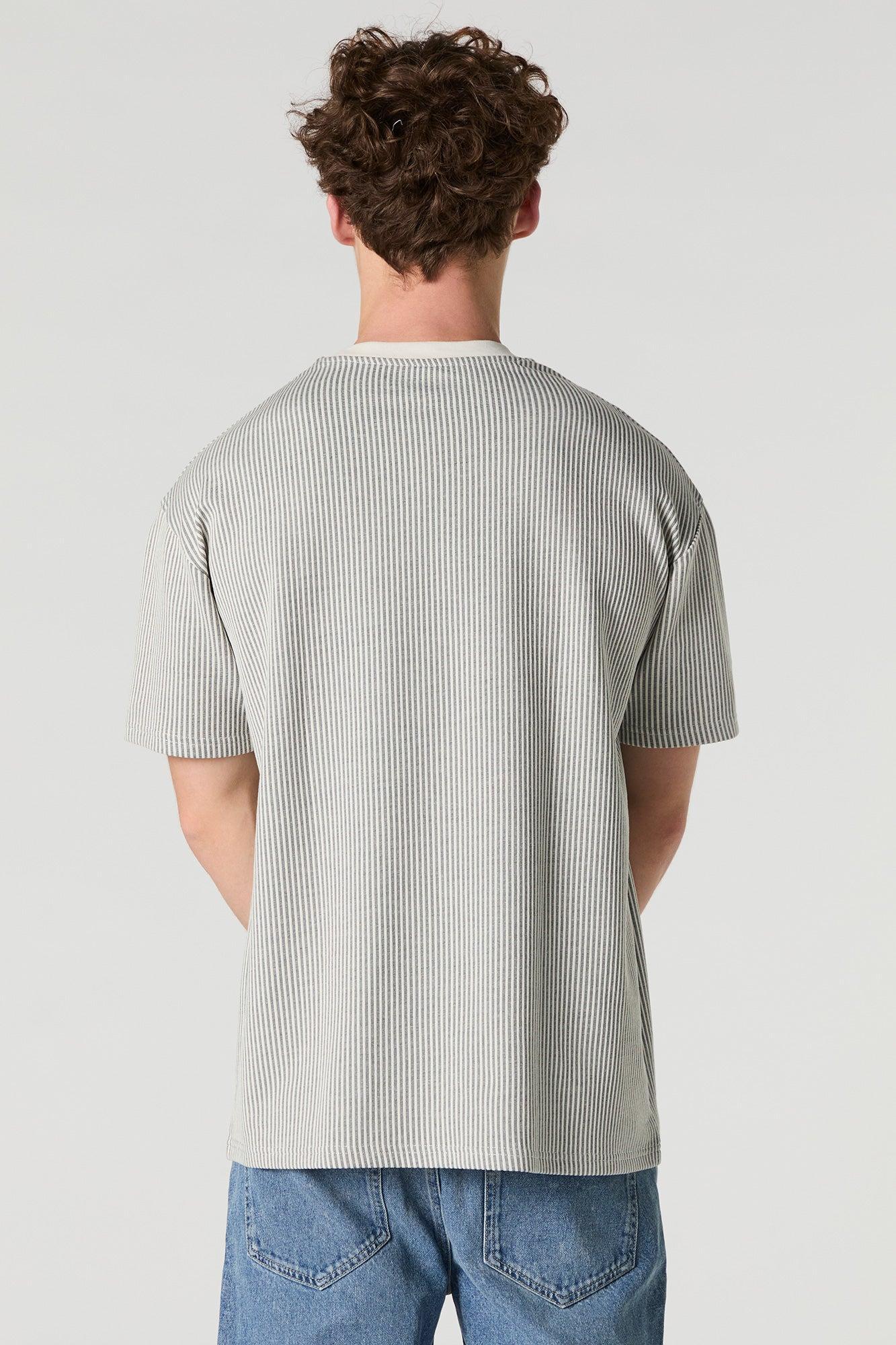 Knit Crewneck T-Shirt Male Product Image