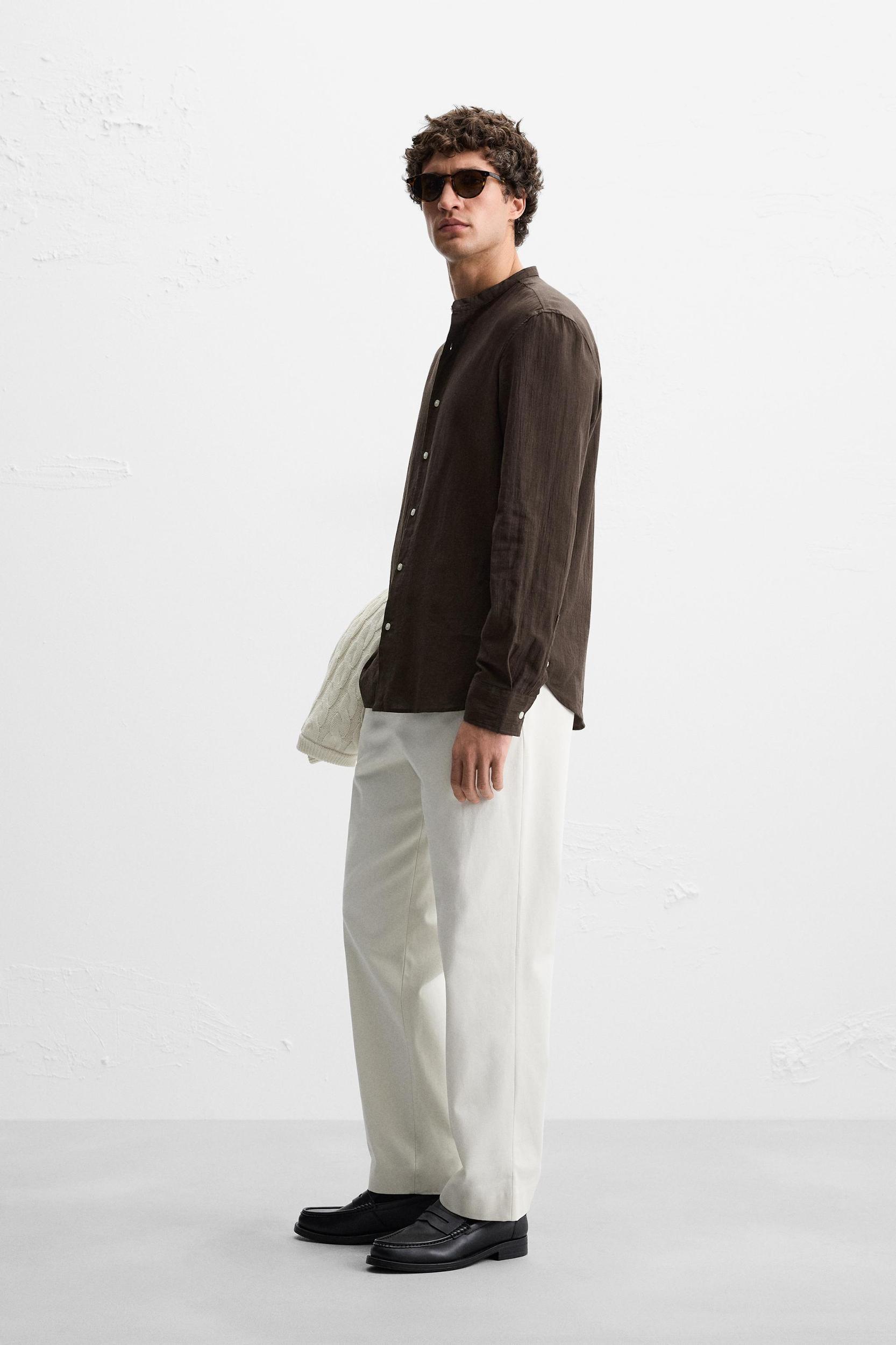 WRINKLED LOOK SHIRT Product Image