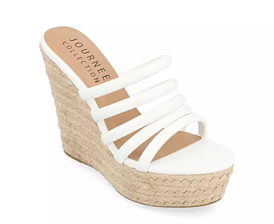Journee Collection Womens Cynthie Wedge Sandal Product Image
