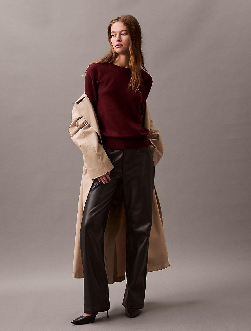 Smooth Cotton Sweater Product Image