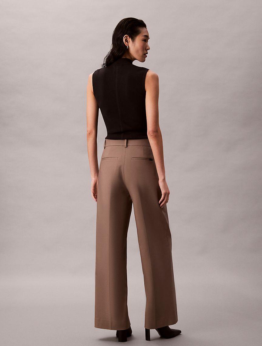 Wide Leg Chino Pants Product Image