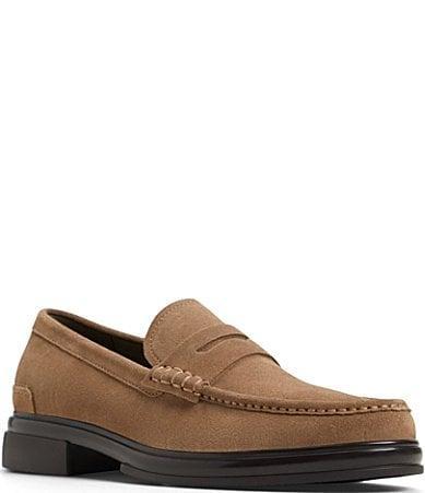 ALDO Mens Tucker Suede Penny Loafers Product Image