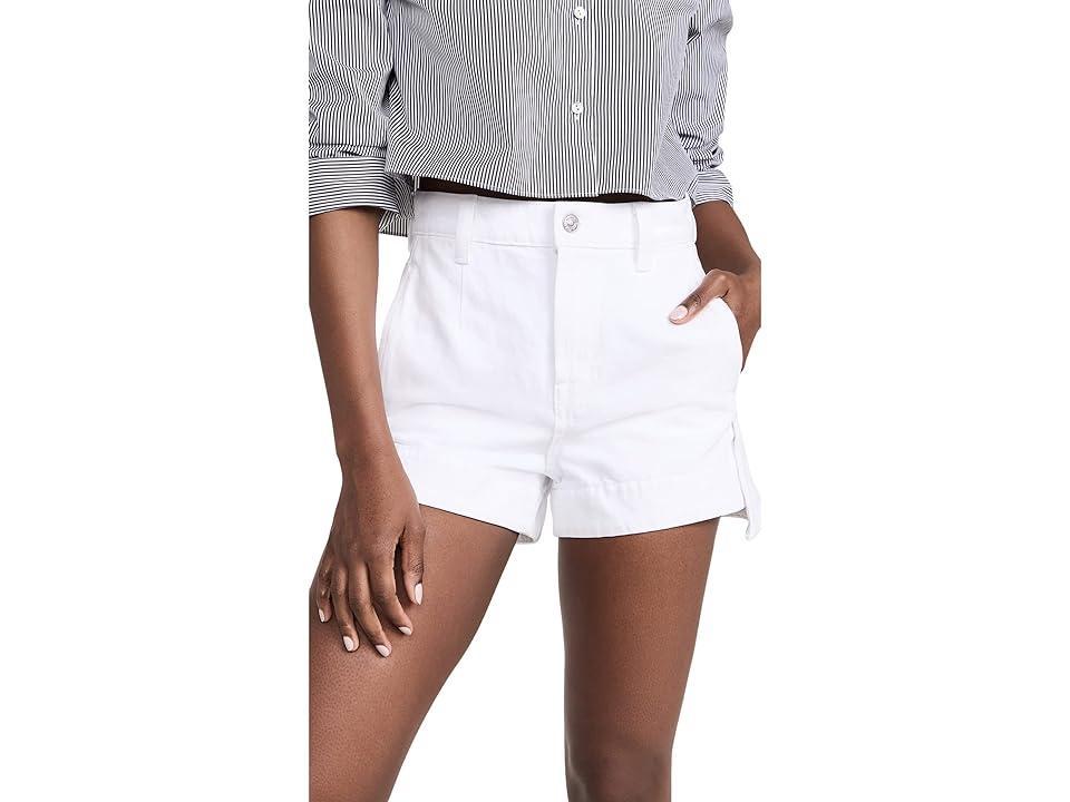 Tailored Slouchy Denim Shorts Product Image
