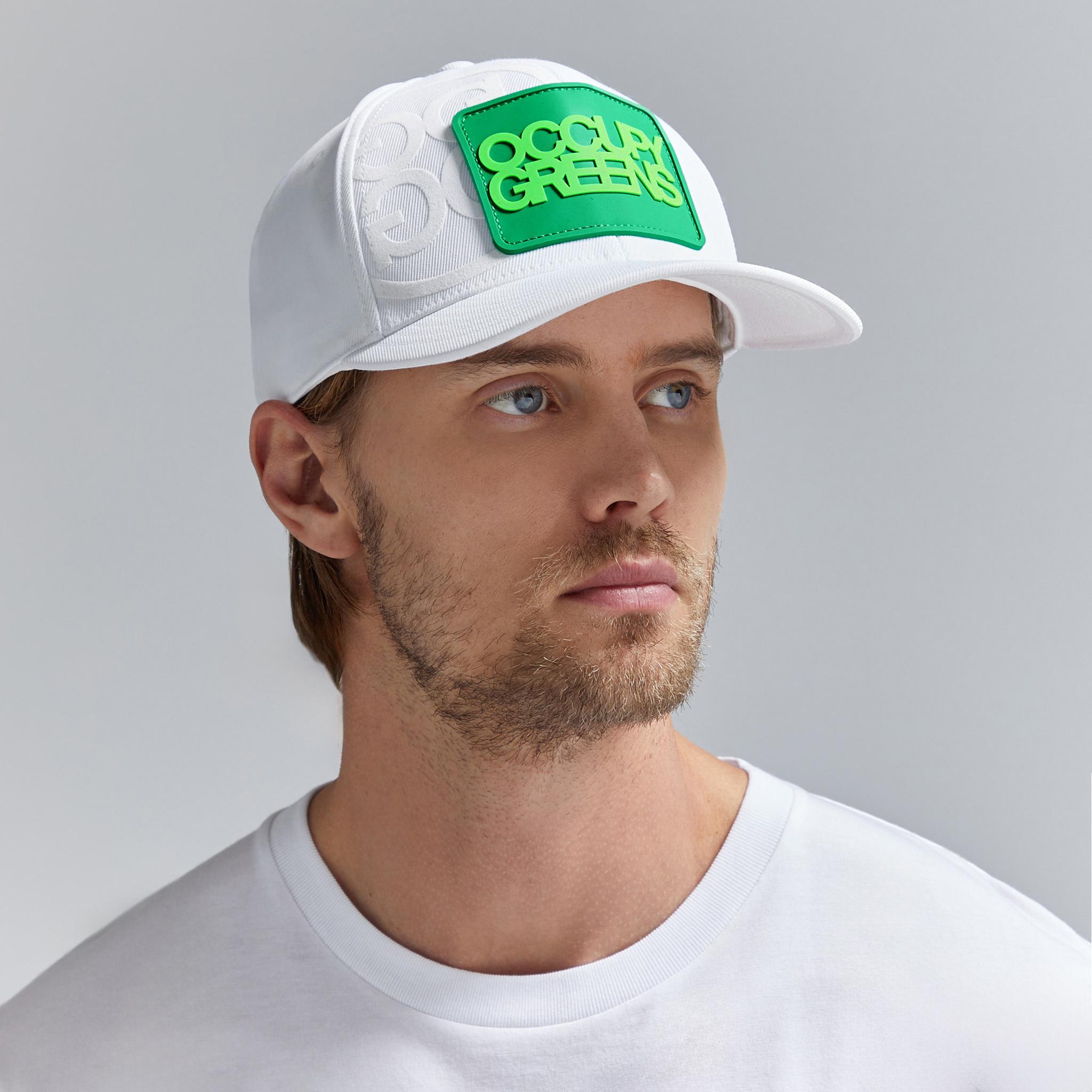 OCCUPY GREENS STRETCH TWILL SNAPBACK HAT Product Image