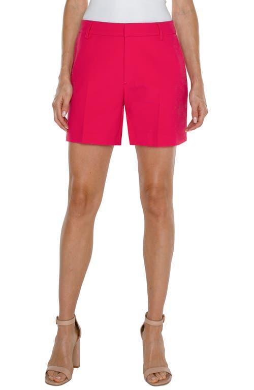 Liverpool Los Angeles Kelsey Trouser Short Mid-Rise Luxe Stretch Suiting 5 Punch) Women's Shorts Product Image