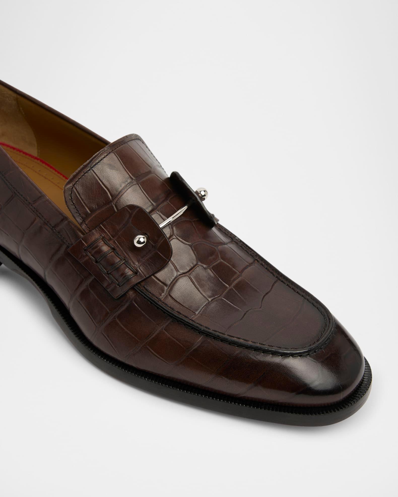 Men's Chambelimoc Croc-Effect Loafers Product Image