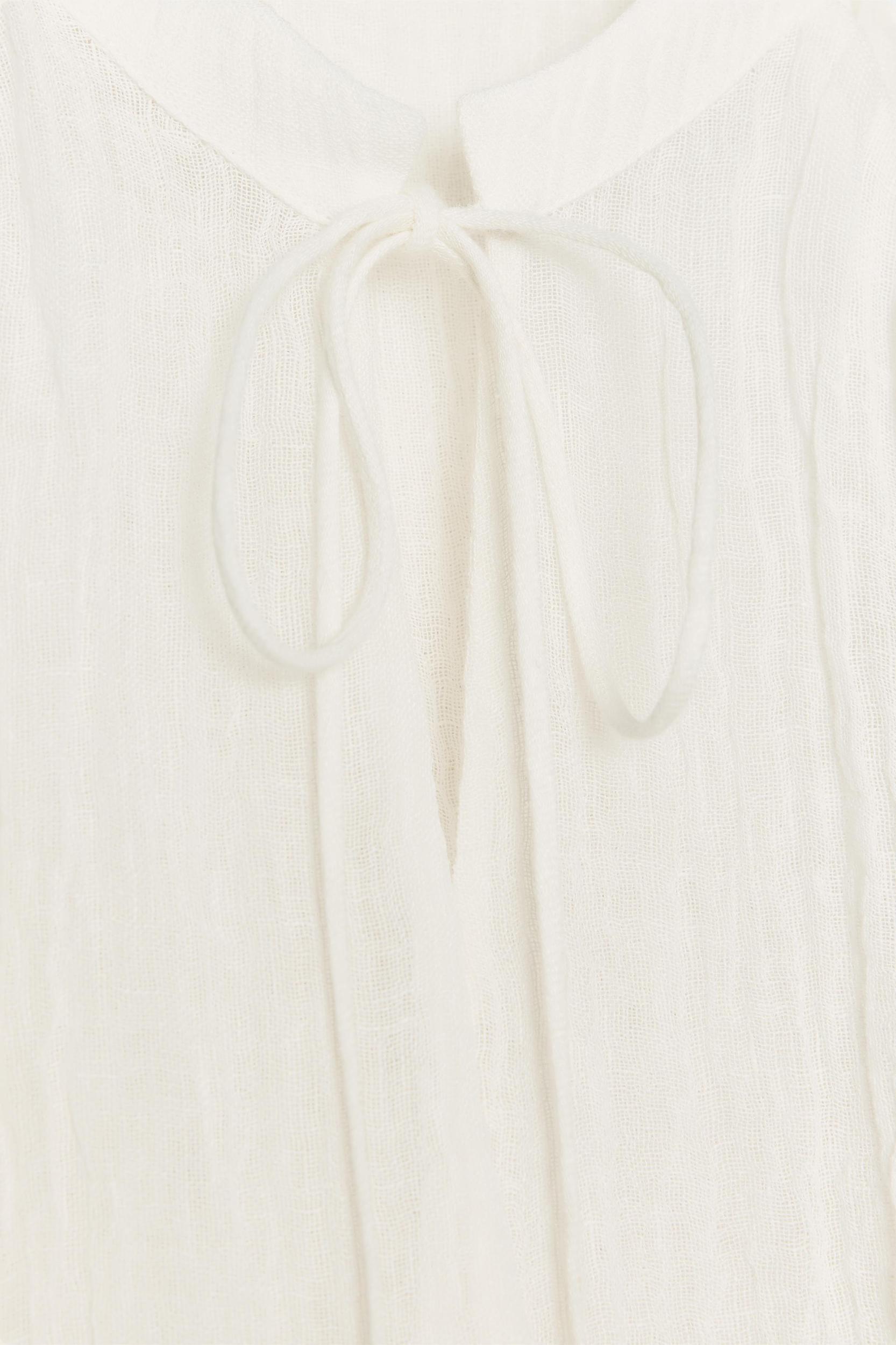 100% LINEN HALTER TOP ZW COLLECTION Product Image