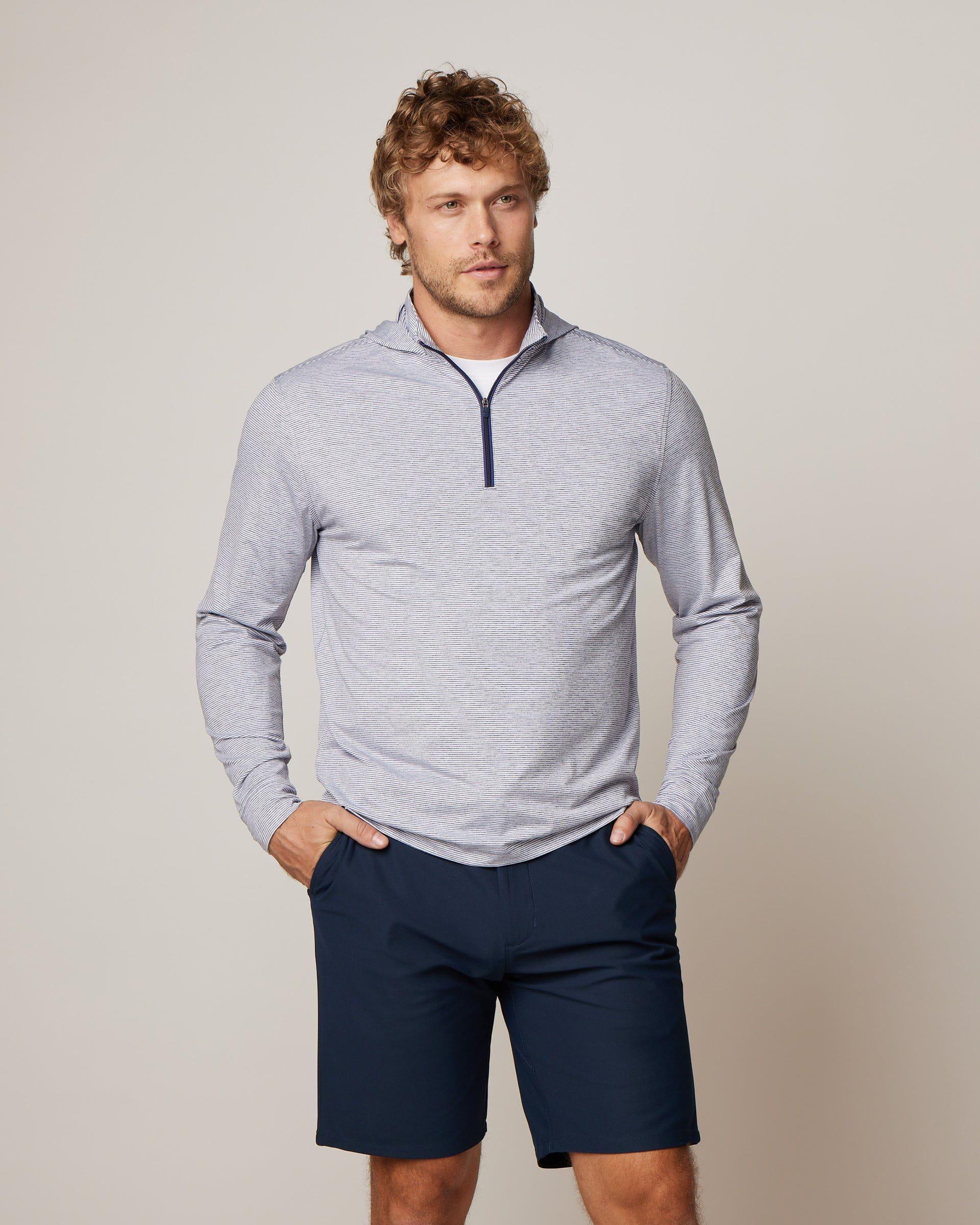 Hybrid Performance 1/4 Zip Hoodie Male Product Image