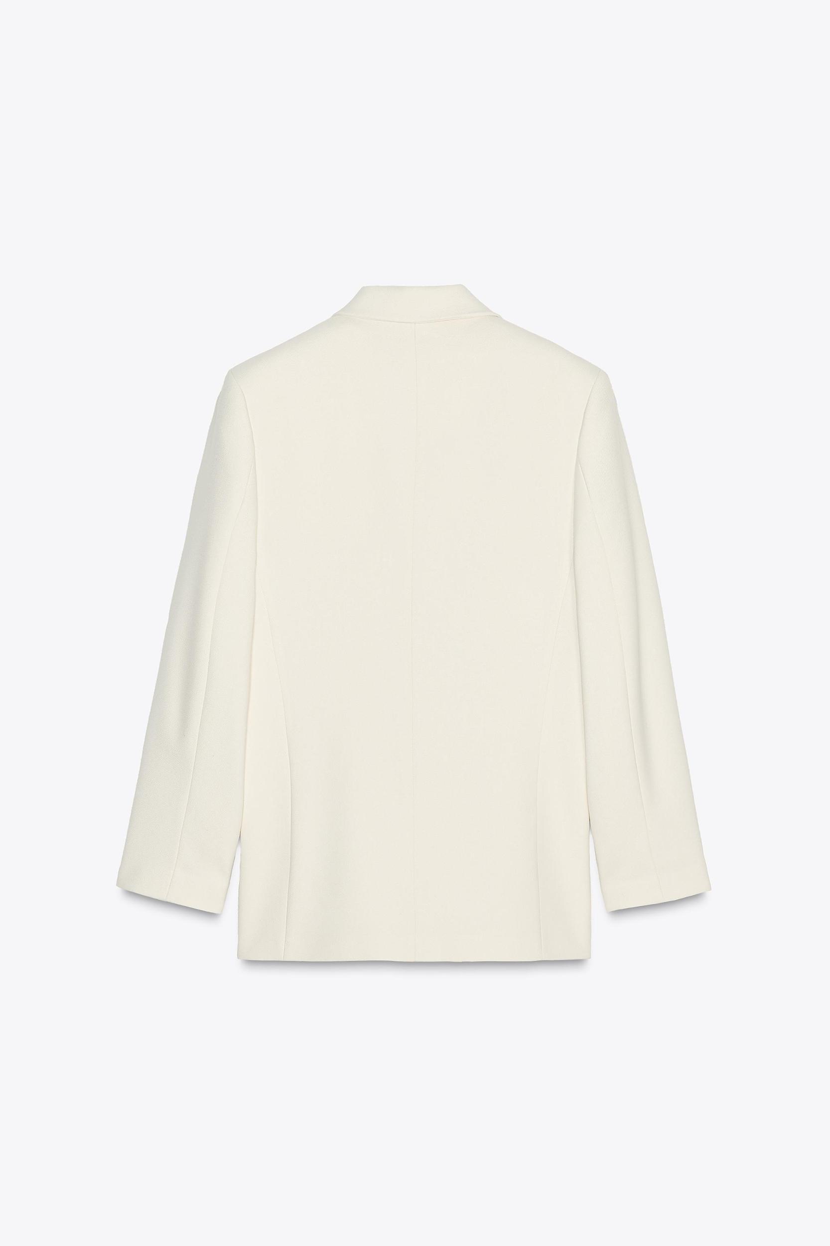 ZW COLLECTION DOUBLE BREASTED JACKET Product Image