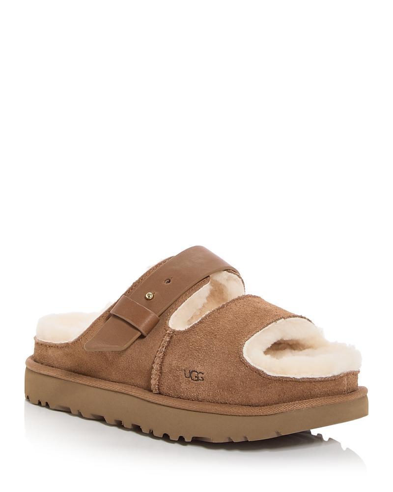 Ugg Womens Greenpoint Shearling Slide Slippers Product Image