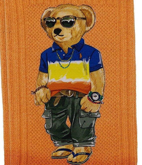 Polo Ralph Lauren Rl Surf Club Bear Crew Socks Product Image